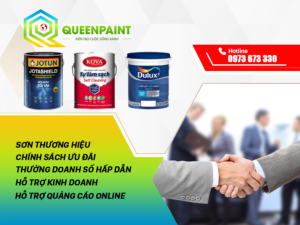 Chính sách đại lý sơn nước tại Queen Paint - Queen Paint